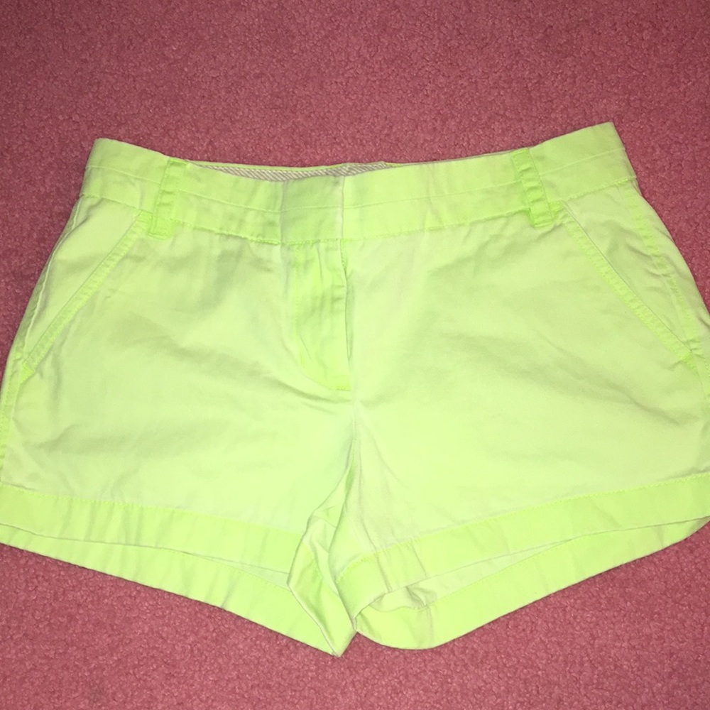 J. Crew 4 in. Chino shorts— ladies size 6